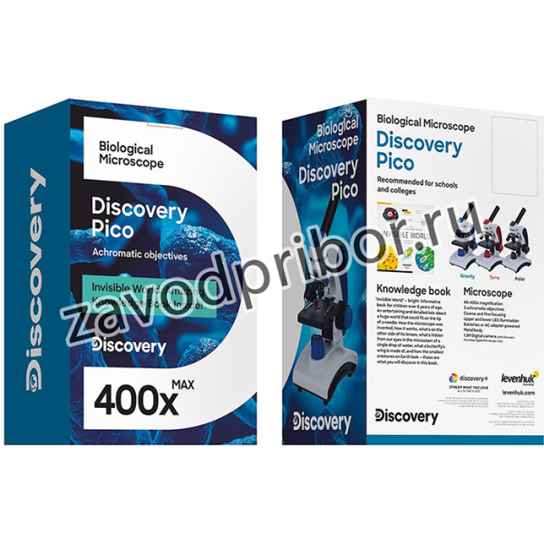 77971, Микроскоп Discovery Pico Gravity с книгой