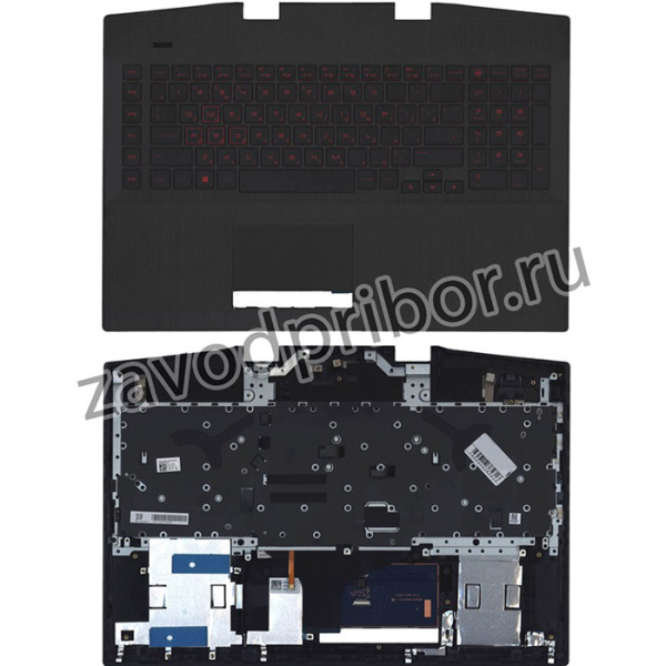 Клавиатура для ноутбука HP Omen 17-CB топкейс (7.4x5.0)