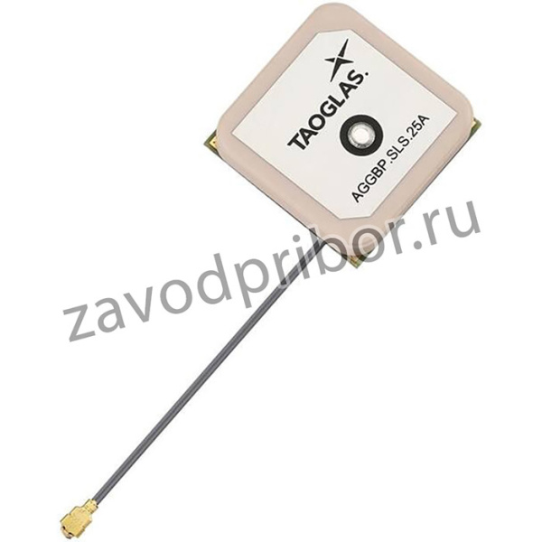 AGGBP.SLS.25A.07.0060A, RF Antenna, Patch, 1.561 GHz to 1.602 GHz, Right Hand Circular, I-Pex Connector, 1.67 dBi