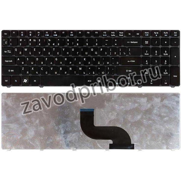 Клавиатура для ноутбука Acer Aspire 5810T, 5410T, 5536, 5536G, 5738, 5800, 5820, 5739 черная
