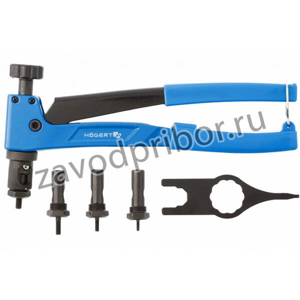 Заклепочник ручной 250 мм для резьбовых заклепок M3-M6 HOGERT HT2C180