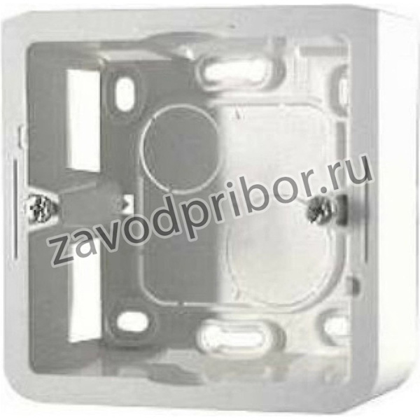 Накладная монтажная коробка Программа Mosaic для суппортаглубина 30 мм 2 модуля 080280