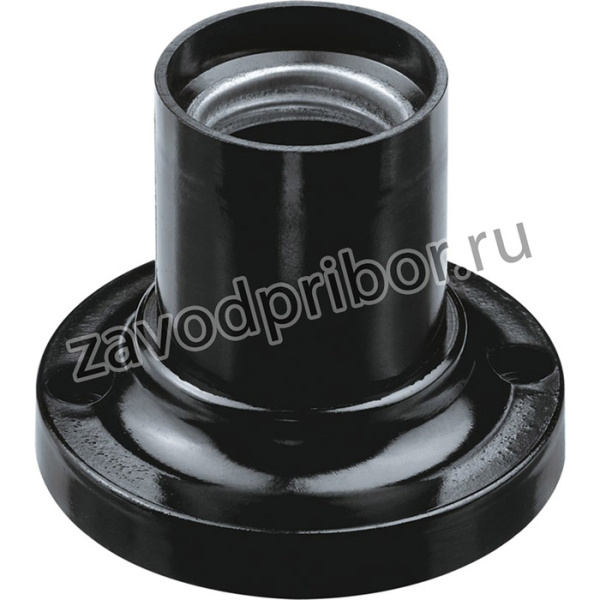 Патрон электрический Navigator 71 608 NLH-BL-W2-E27 карболит потолоч. прямой Е27