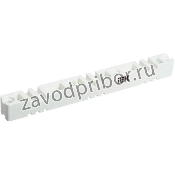 Изолятор шинный плоский ИШП 3P для шин 5 и 10мм 370мм IEK YIS40-3-370