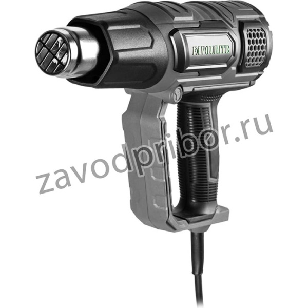 Фен технический 2000 Вт, 2 режима работы, 60/60-600 С, 300-500 л/мин, LCD дисплей, набор насадок FHGP 2000LCD PROF