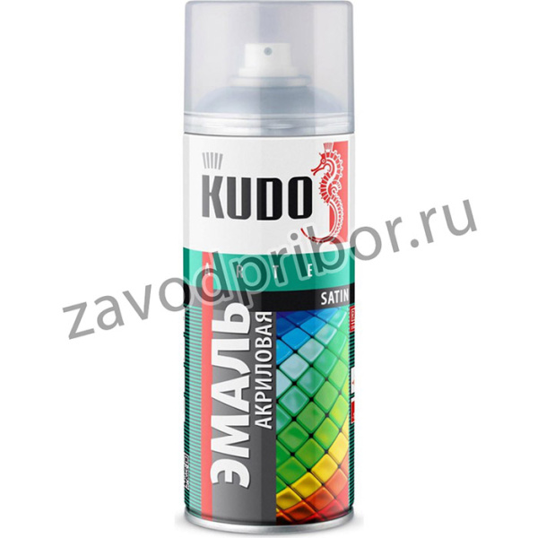 Эмаль универсальная акриловая satin RAL 9003 белая KU-0A9003