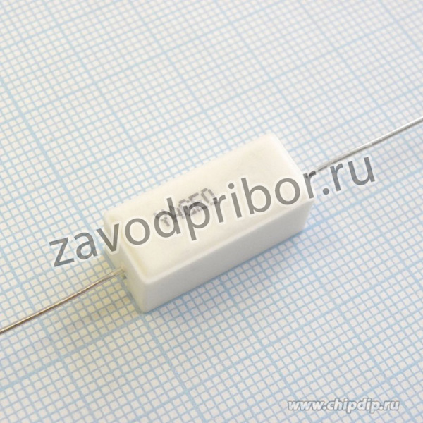 SQP 5 Вт 5.1 Ом, 5%, Резистор проволочный мощный (цементный)