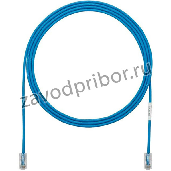 Патч-корд Panduit UTP28CH1.5MBU RJ-45 вил.-вилка RJ-45 кат.5E 1.5м синий LSZH