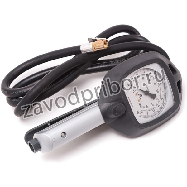 STG-23, Пистолет для подкачки колес с аналоговым манометром и шлангом 2 м, 0-15 Bar