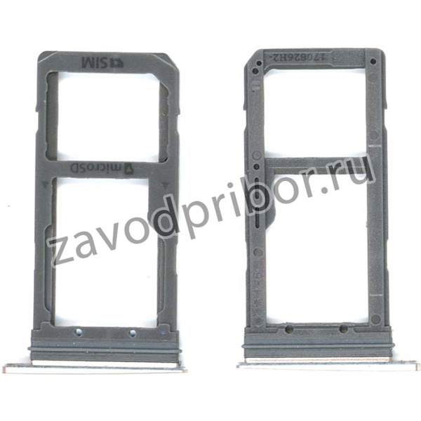 Держатель (лоток) SIM карты для Samsung Galaxy S7 Edge G935F Single Sim золотистый