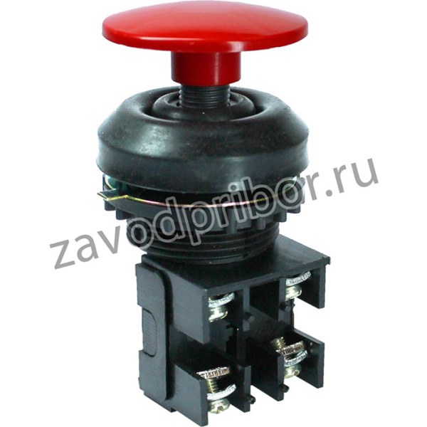 ВК30-10-11130-54 У2, красный, 1з+1р, гриб без фиксации, IP54, 10А. 660В, выключатель кнопочный (ЭТ)