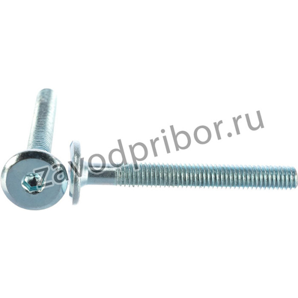 ВИНТ МЕБЕЛЬНЫЙ М6х60 Ц 100шт 23839