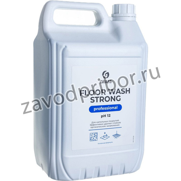 125193, 125193_средство щелочное для мытья пола! 'Floor wash strong' (канистра 5.6кг)\