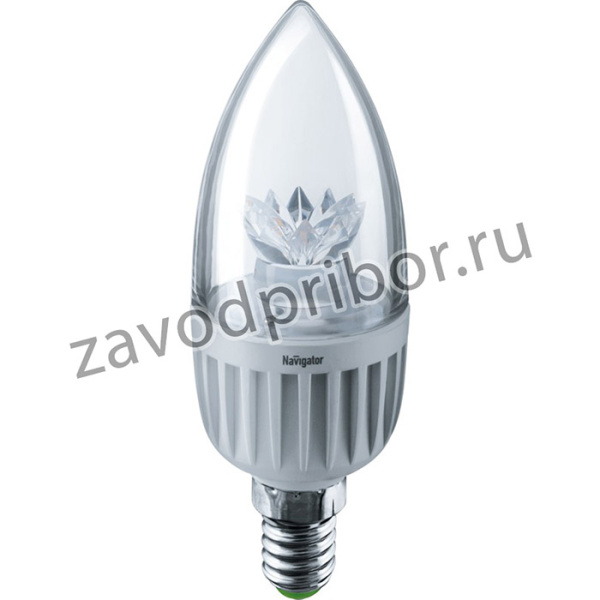 Лампа Navigator 71 854 NLL-C37-7-230-2.7K-E14-CL