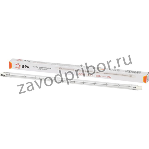Лампочка галогенная ЭРА J254-1500W-R7s-230V R7s 1500Вт трубка теплый белый свет Б0048497