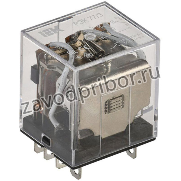 Реле РЭК 77-3 10А 12В DC IEK RRP10-3-10-012D