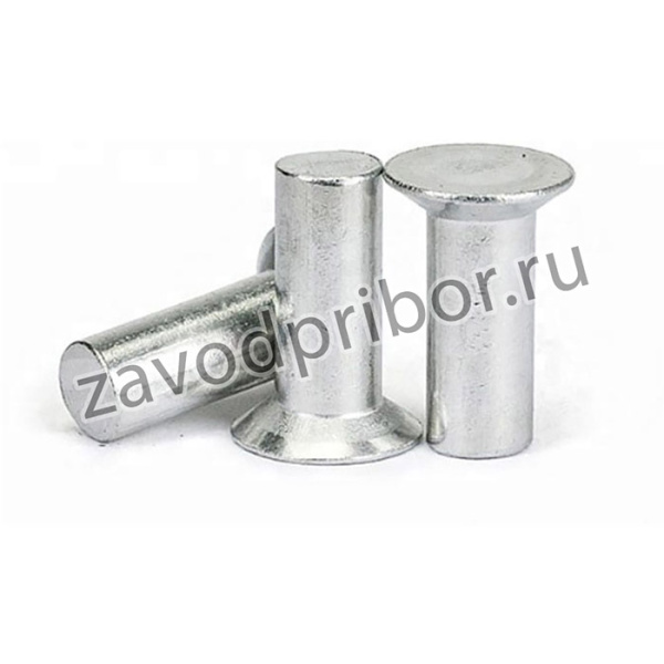 Заклепка алюминиевая потайной головой 6,0х30 ГОСТ 10300-80 8 шт 144250