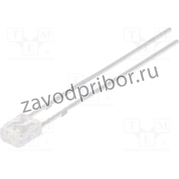 OSG5DA7BA1B, Светодиод, прямоугольная, 2x3x4мм, зеленый, 750-1120мкд, 100°
