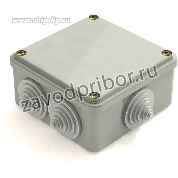 Коробка распределительная наружного монтажа 100х100х45 IP44 (48шт)