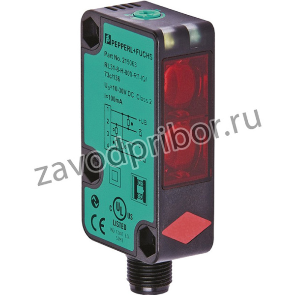 RL31-54/73/136, Датчик оптоэлектронный, Дальность 0,2-9м, push/pull, DARK-ON