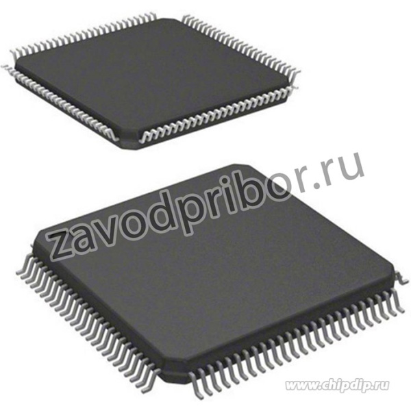 STM32F107VCT6, Микроконтроллер 32-Бит, Cortex-M3, 72МГц, 256КБ Flash, USB OTG, Ethernet [LQFP-100]