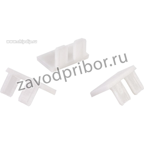 Shenler Шильдик SR2P для реле RFT пластик, белый, для SRU*, SRB*, SRC*-E, SRC*-ST