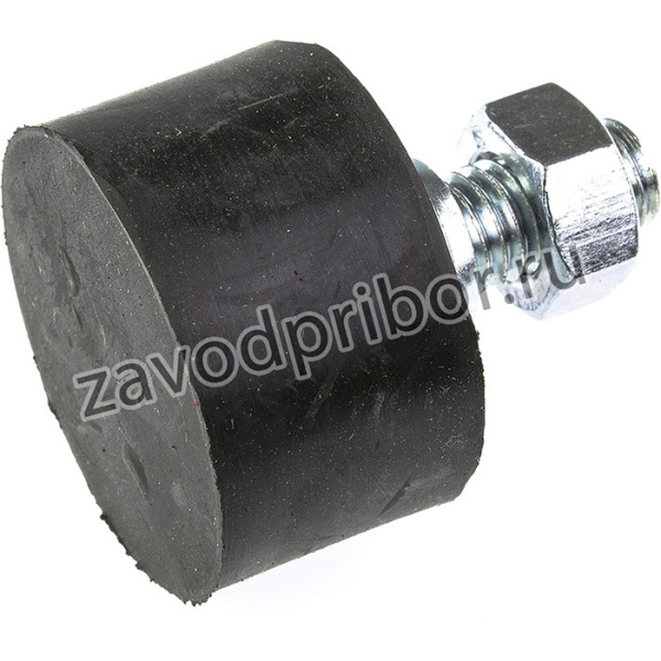 3017VE20-60, Cylindrical M8 Anti Vibration Mount, Male Buffer Foot with 92.1kg Compression Load