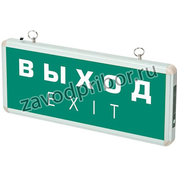 Светильник светодиодный (оповещатель) ДСА 501-1 1Вт IP20 1.2В "ВЫХОД-EXIT" (табло) аварийный ФАZА 5035072