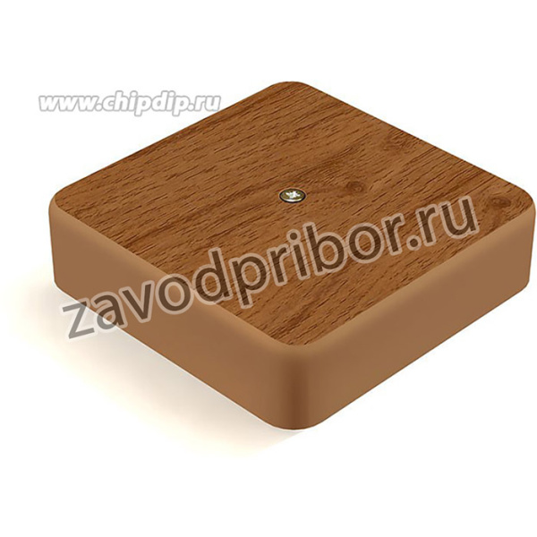 Коробка распределительная наружного монтажа 100х100х29мм ОРЕХ (42шт)