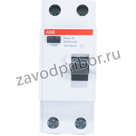 Выключатель дифференциального тока 2P 25A 30мA AC BMF41225 2CSF602041R1250