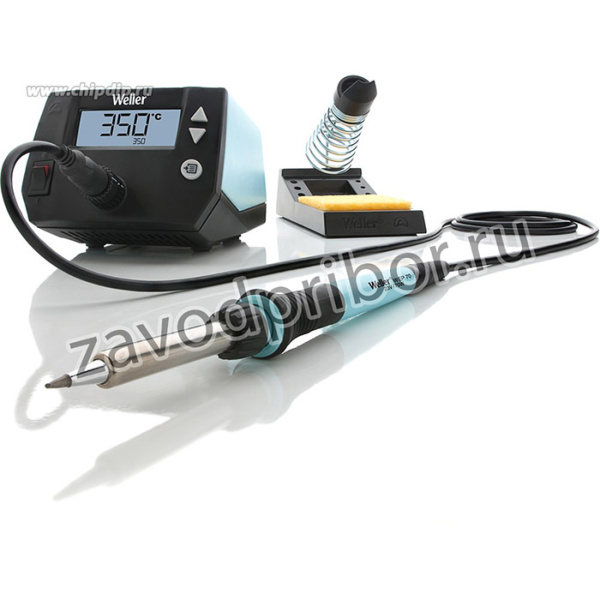 WEL.WE1010SET, Паяльная станция, ESD, 70Вт, 100-450°C, Вилка EU, Дисплей LCD