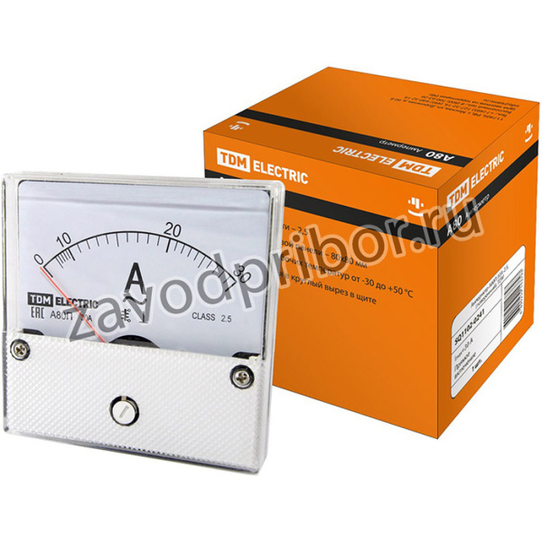 Амперметр А80П 30А-2,5, (поверенный), TDM