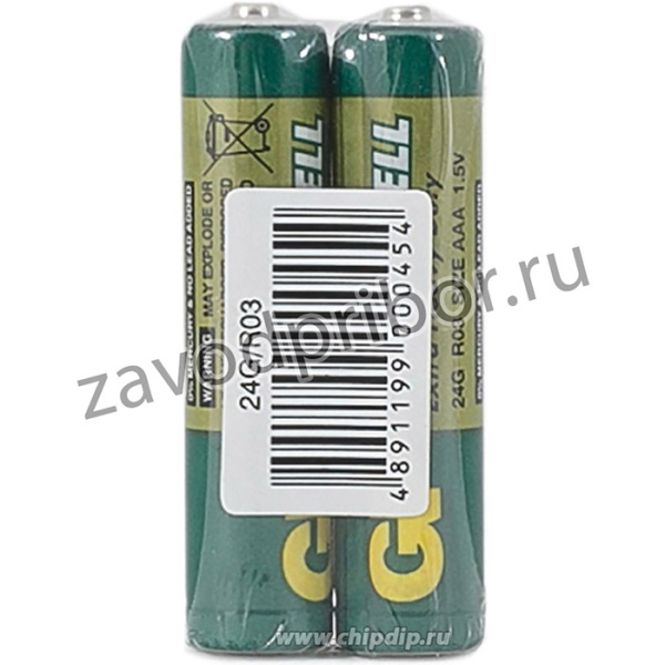 Батарейка солевая 24G-OS2 (ААA R03)