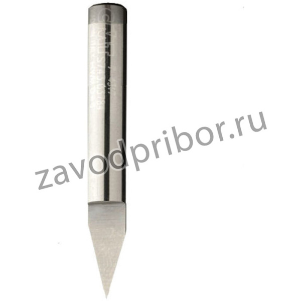 Фреза гравировальнная 35град монолитная Z1 S=6 D=6x9x50 RH 758.002.11