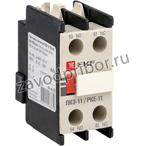Приставка контактная ПКЭ-11 1НО+1НЗ EKF ctr-sc-23