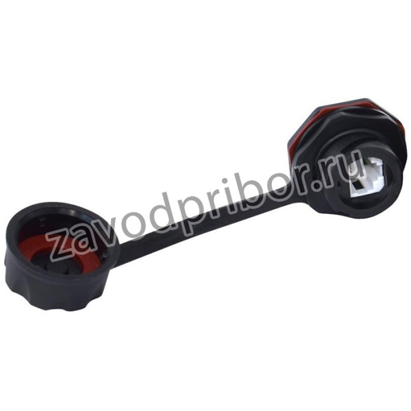 SS-60400-014, Модульный разъем, Cat5e, RJ45 Jack, 1 x 1 (Порт), 8P8C, Cat5e, IP67, Монтаж в Панель