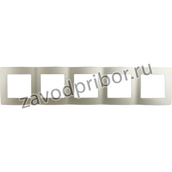 12-5005-15 ЭРА Рамка на 5 постов, Эра12, перламутр Б0019385