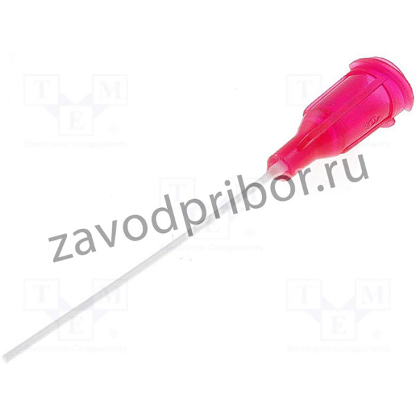 FIS-25, Игла: пластиковая эластичная, 1,5", Размер: 25, прямая, 0,25мм