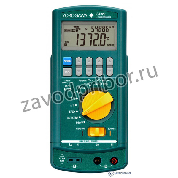 CA320 — калибратор сигналов термопар