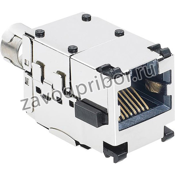 SS-801010SB-SP50-040-250, Модульный разъем, RJ50 Jack, 1 x 1 (Порт), 10P10C, Монтаж на Кабель