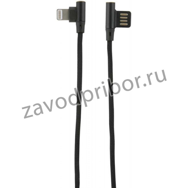 Кабель Redline Fit УТ000015522 USB (m)-Lightning (m) 1м черный