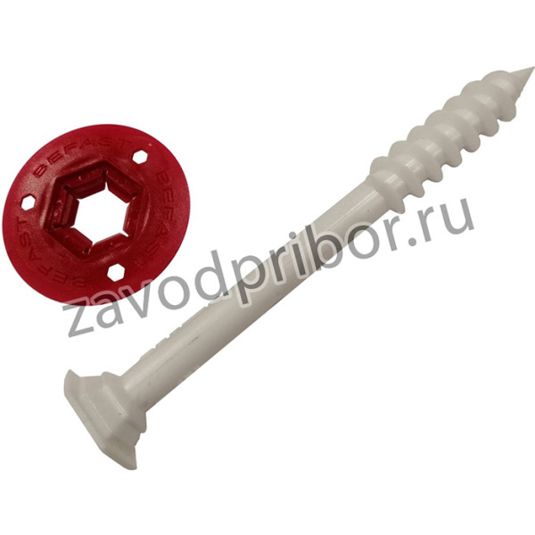 Анкер шуруп ГБ(для газобетона)12/18х170 с рондолью ASBF170R150S