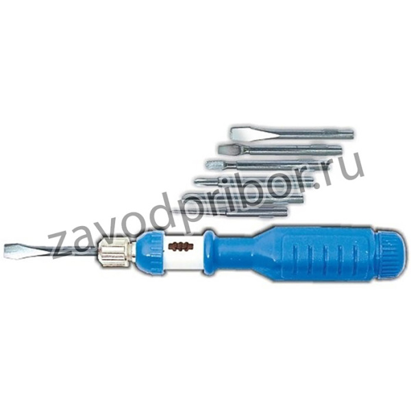 Отвертка комбинированная удл.ручка 7 вставок Контур