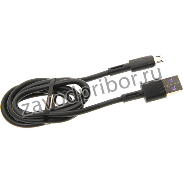 NB-Q166 Black, Кабель micro USB 1м черный XO