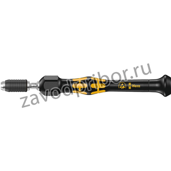 1430 ESD Kraftform Micro Отвёртка-битодержатель динамометрическая антистатическая 0.02-0.06 Нм, Halfmoon/HIOS 4 мм, лупа, 1430 ESD Micro, 4