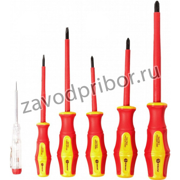 Набор отверток диэлектрических Ultra Grip 646-522