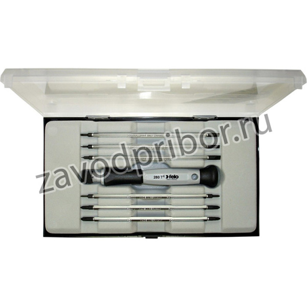 Felo Набор отверток для точных работ с двухсторонними сменными стержнями SL, Tx 6 шт 28090716