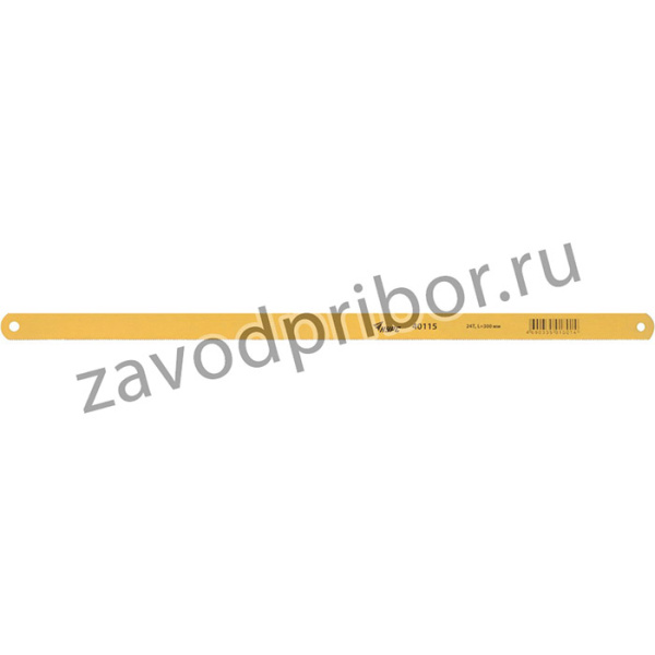 40115, Полотна ножовочные по металлу 300х12 мм, инструментальная сталь, 10 шт. ( 24 ТPI )