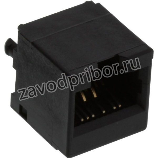 SS-7188V-A-NF, Модульный разъем, RJ45 Jack, 1 x 1 (Порт), 8P8C, Cat5, Cat5e, Монтаж в Сквозное Отверстие