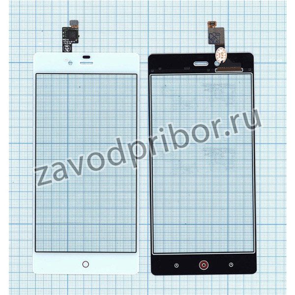 Сенсорное стекло (тачскрин) для ZTE Nubia Z9 Mini белое